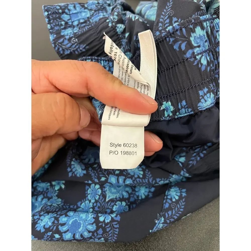 Seafolly blue floral